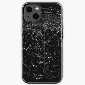 Star Vintage Detailed 1920's Star Map iPhone Case